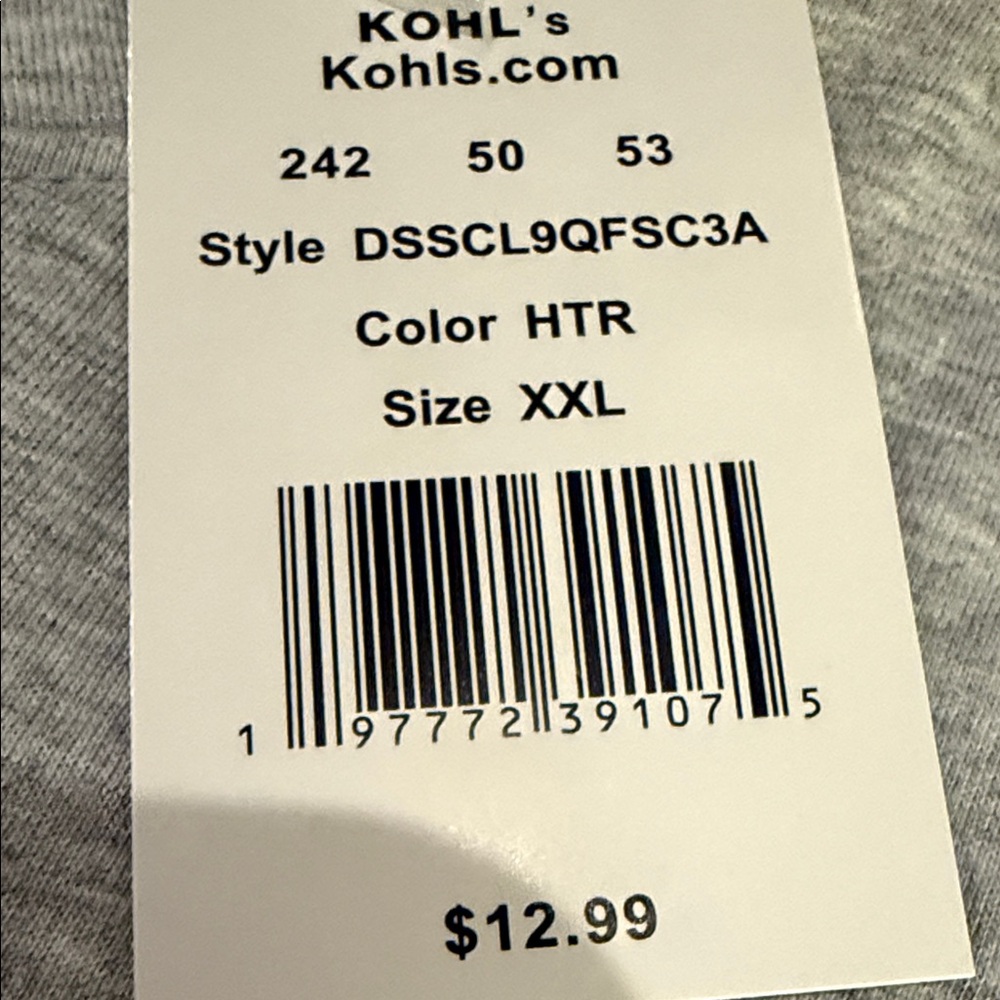 Disney Mickey and Friends Heather Gray Tee